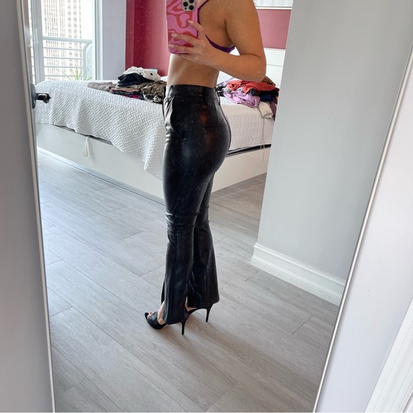 Abercrombie faux leather pants - Picture 2 of 4